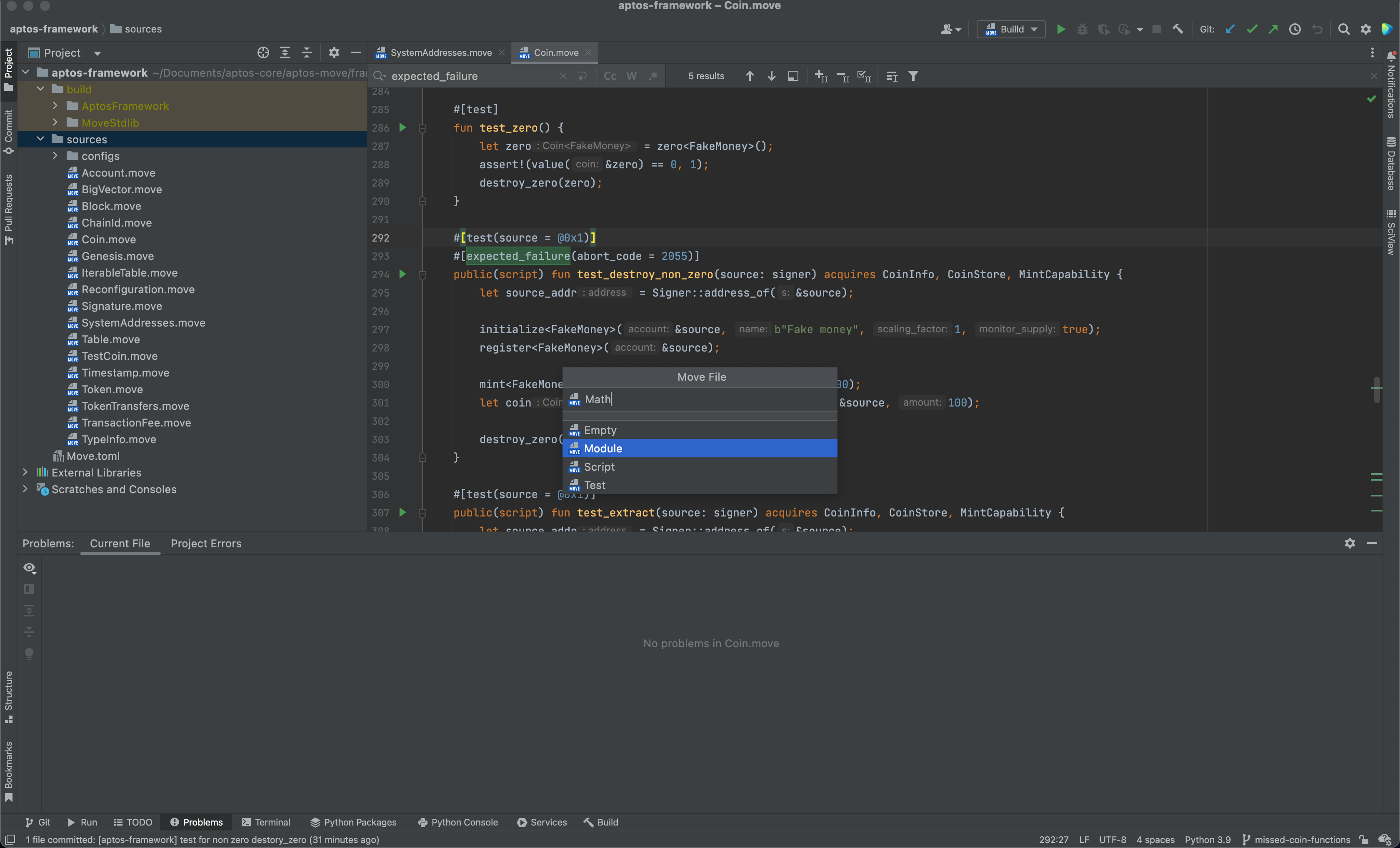 Intellij Ide Extension - Pontem Studio